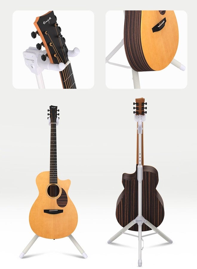 enya Auto-Lock Guitar Stand - Heavy Duty Steel, 33lbs Capacity, 360° Non-Slip Base & Military Anti-Rust | 3-Second Setup, Foldable for Stage/Travel/Studio - Image 3